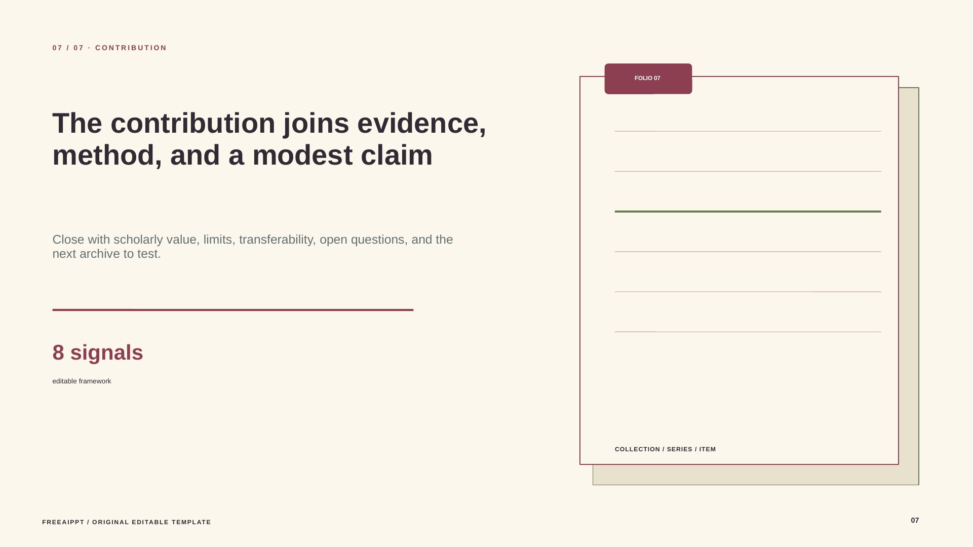 Archival Humanities Thesis Defense slide 8
