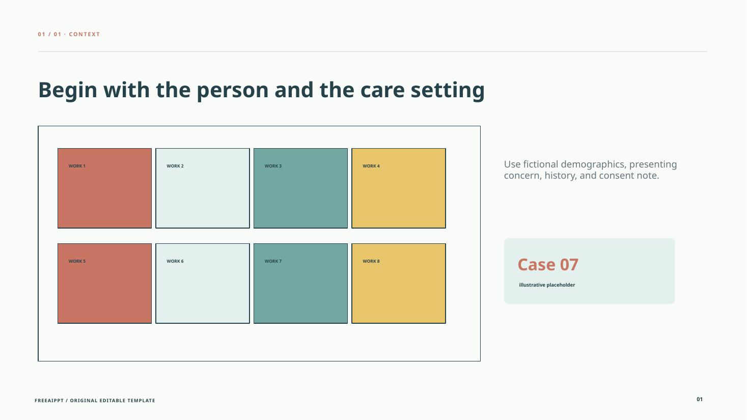 Care Pathway Clinical Case slide 2