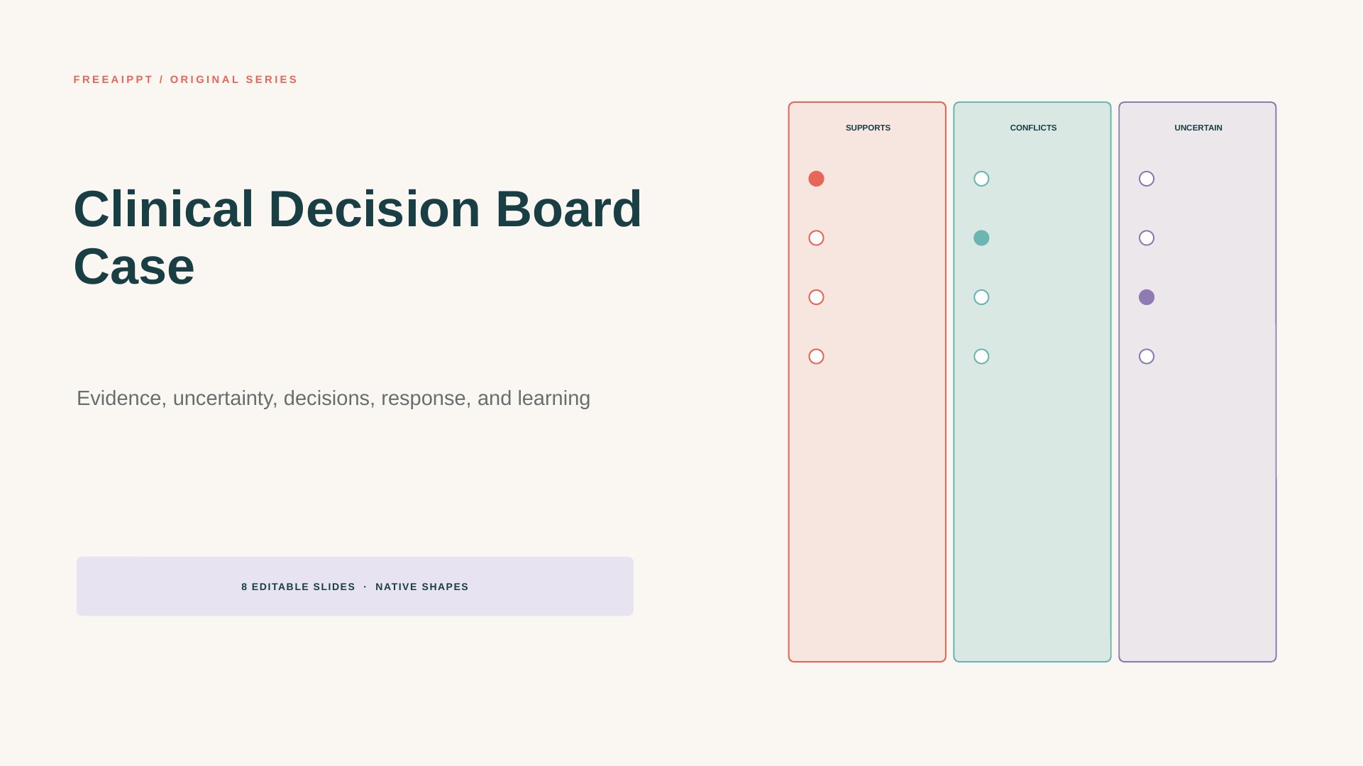 Clinical Decision Board Case slide 1