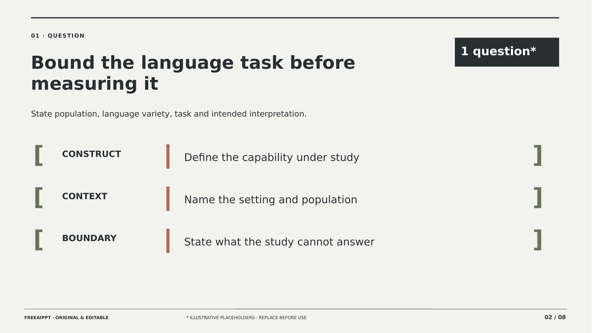 Corpus Evaluation Linguistics Defense slide 2