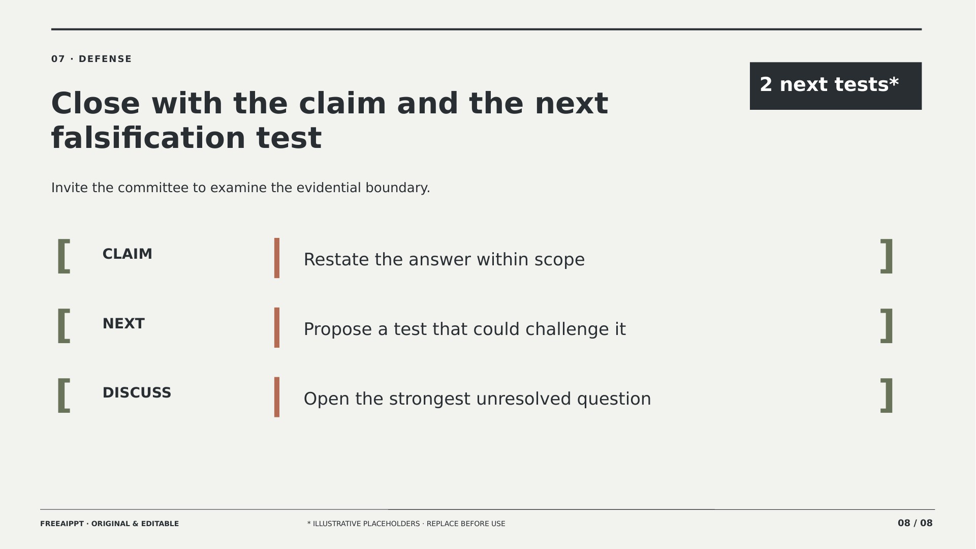 Corpus Evaluation Linguistics Defense slide 8