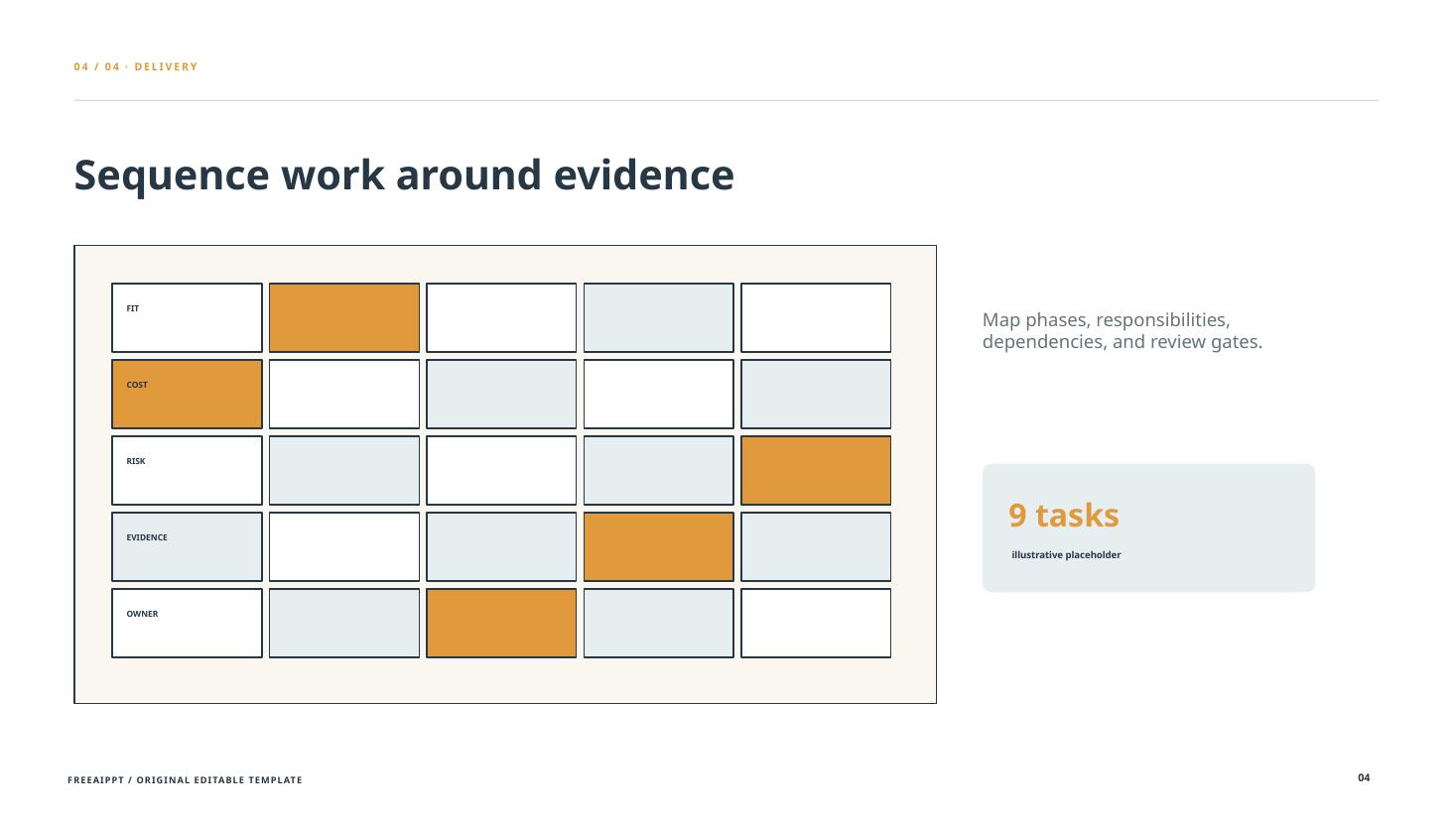 Decision Matrix Project Proposal slide 5