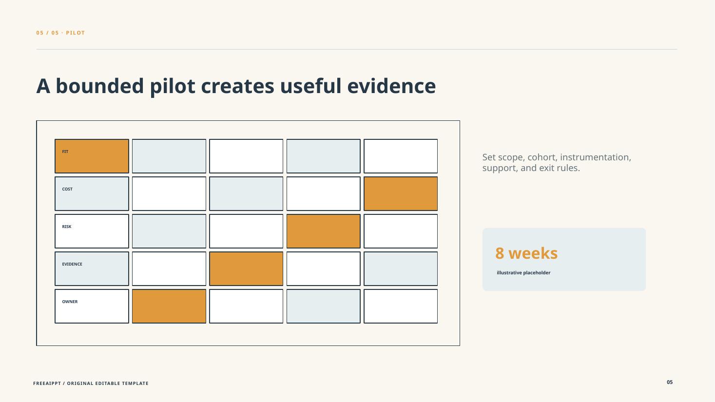 Decision Matrix Project Proposal slide 6