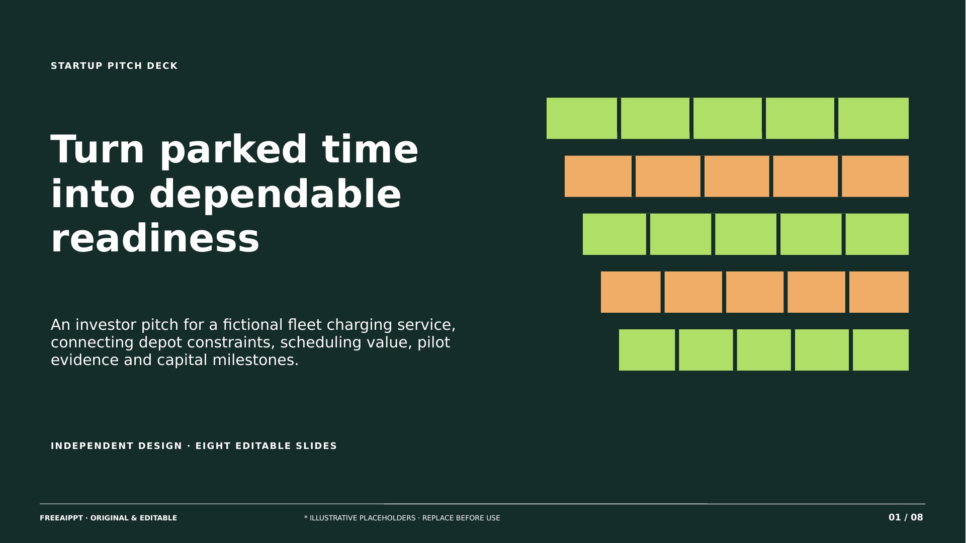 Depot Charging Startup Pitch slide 1