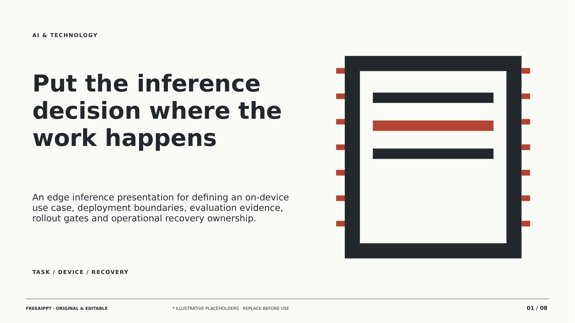 Edge Inference Deployment Brief slide 1