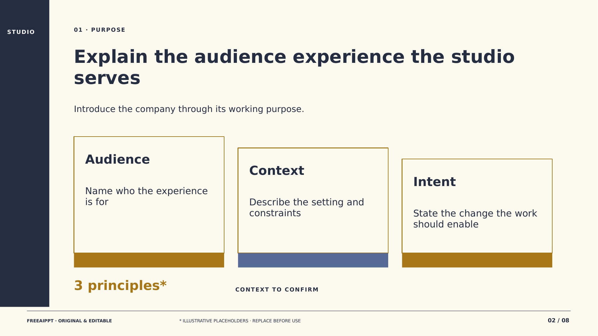 Experience Studio Company Profile slide 2