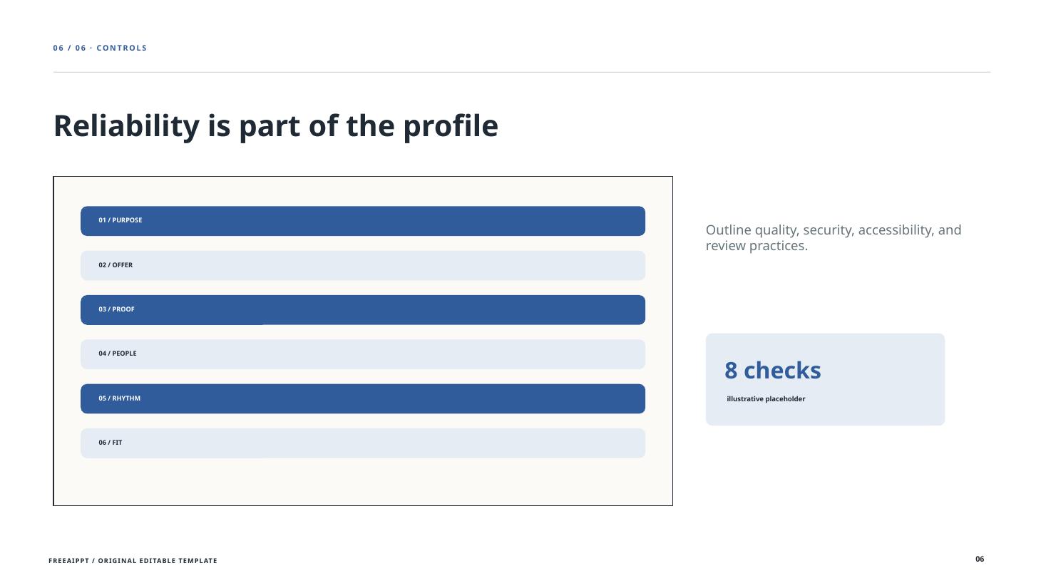 Index Frame Company Profile slide 7