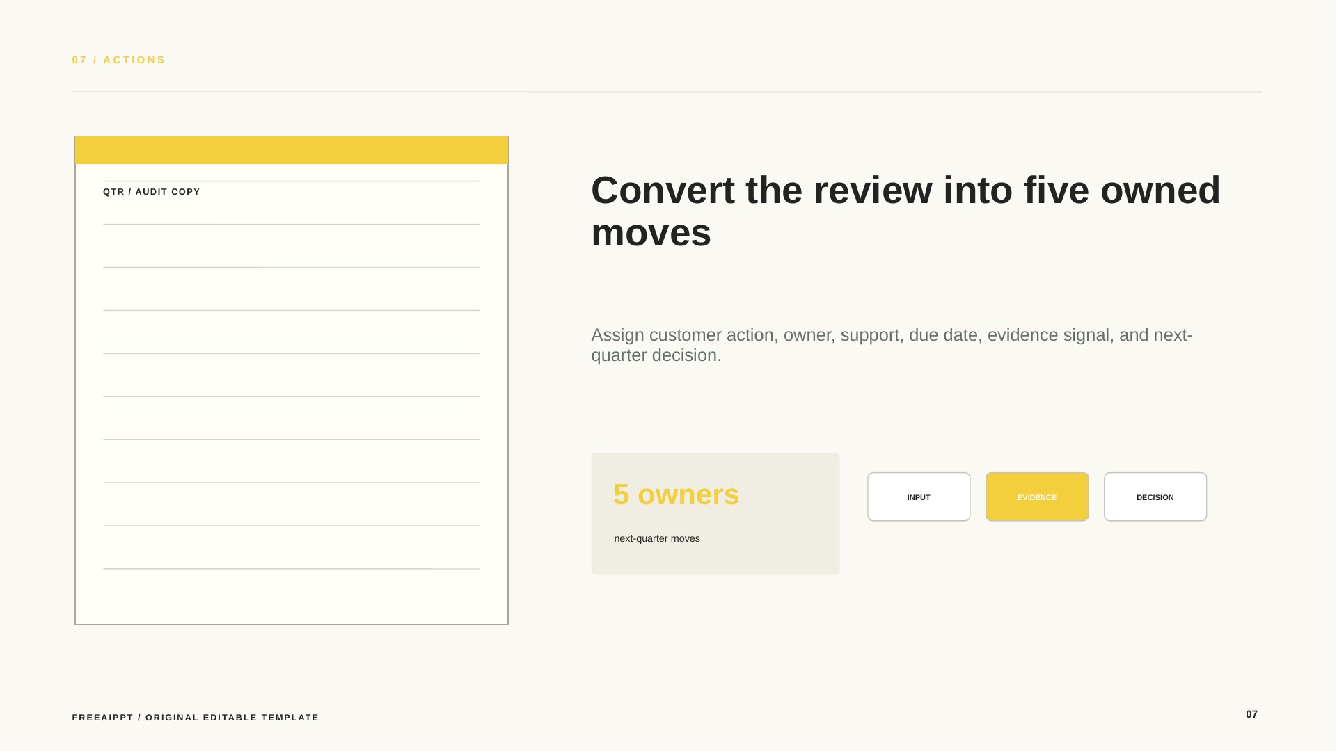 Quarterly Sales Review slide 8