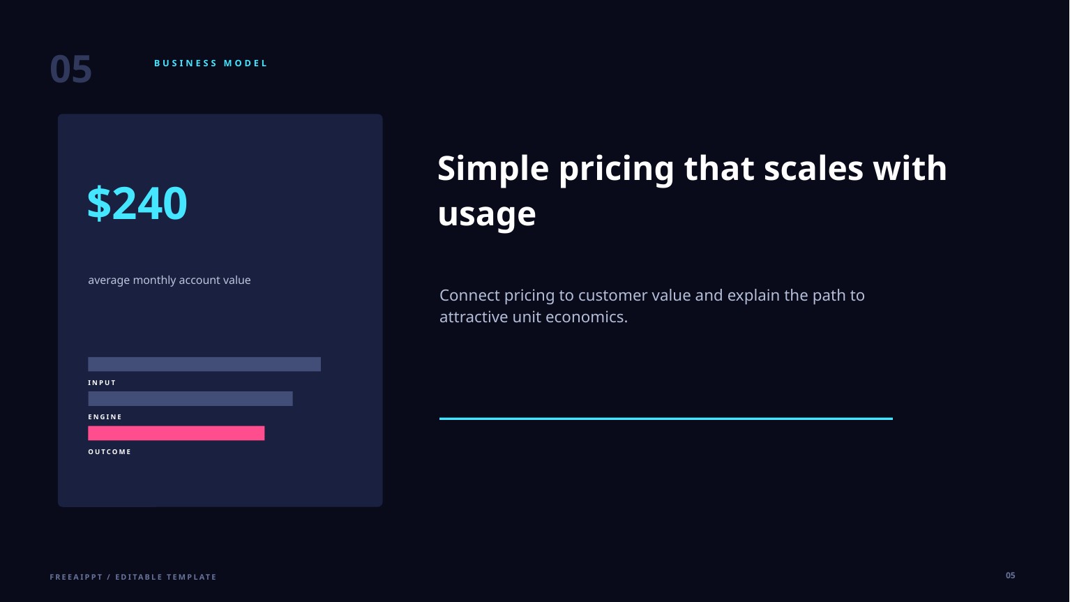 Startup Pitch Deck slide 6