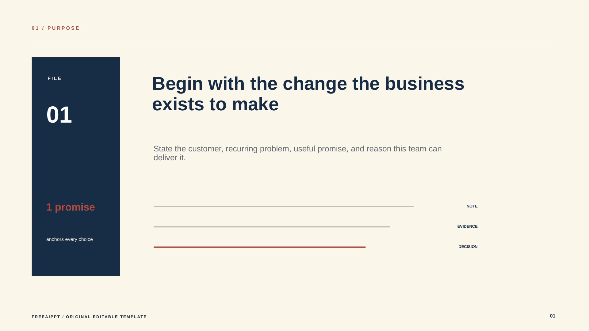 Vintage Small Business Plan slide 2
