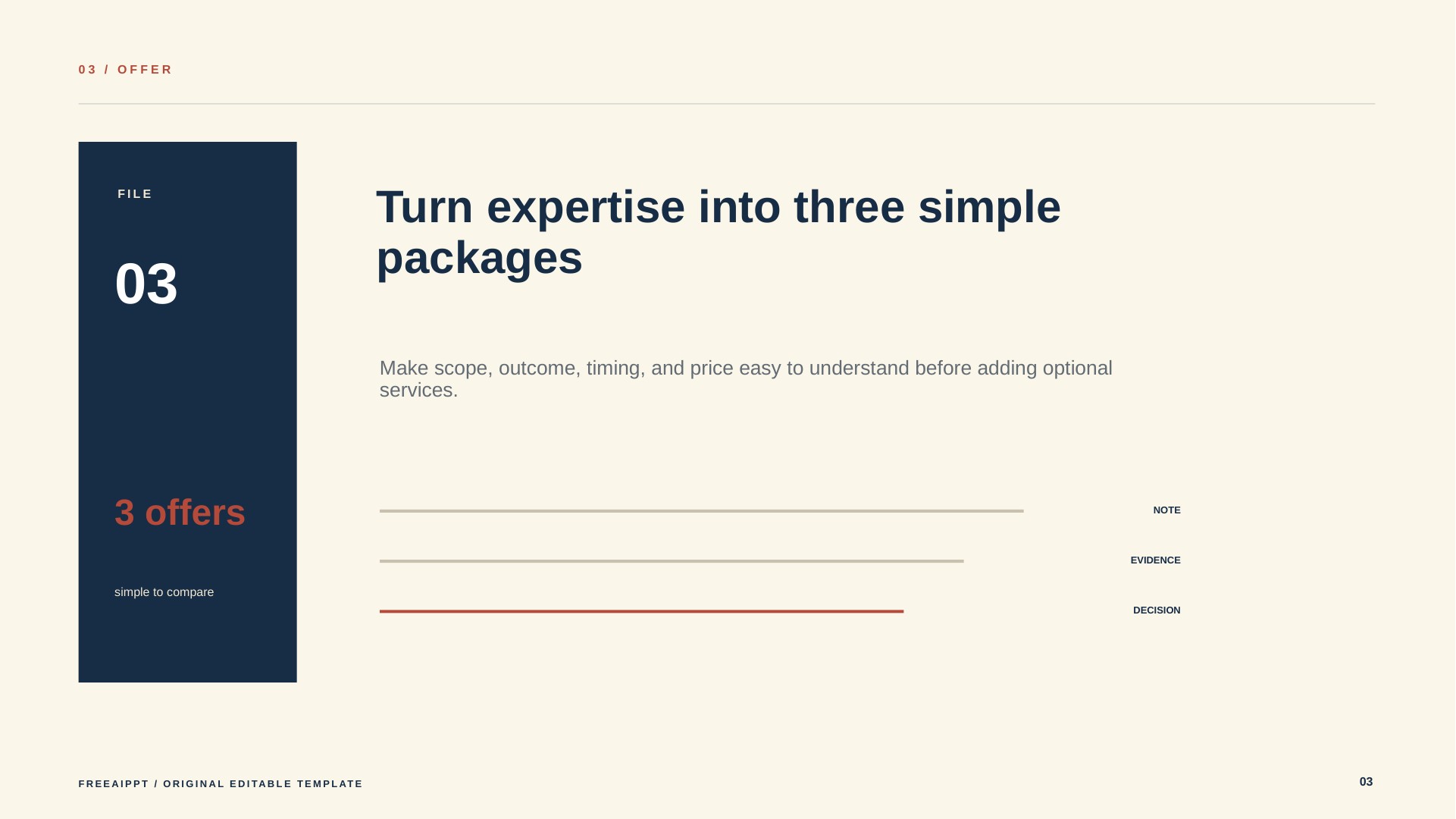 Vintage Small Business Plan slide 4